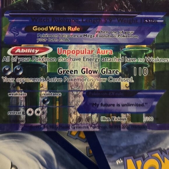 Elphaba Pokemon Card - Wicked - Picture 12 of 13